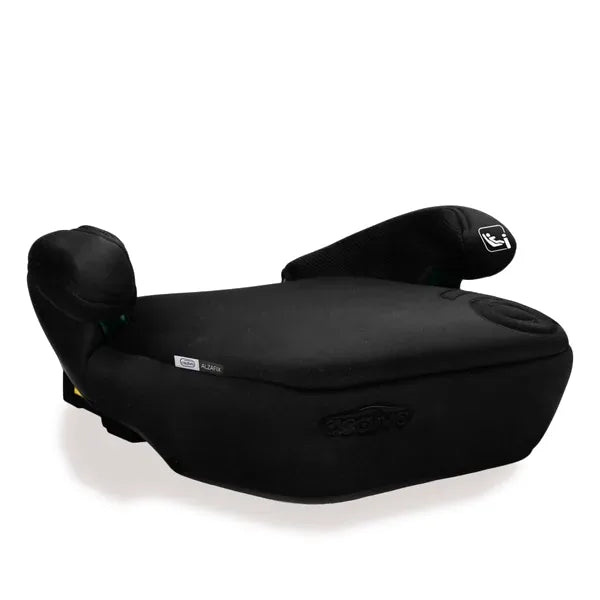 Selepude I-size 125–150 cm, ISOFIX og selemontering, aftageligt vaskbart betræk — Asalvo