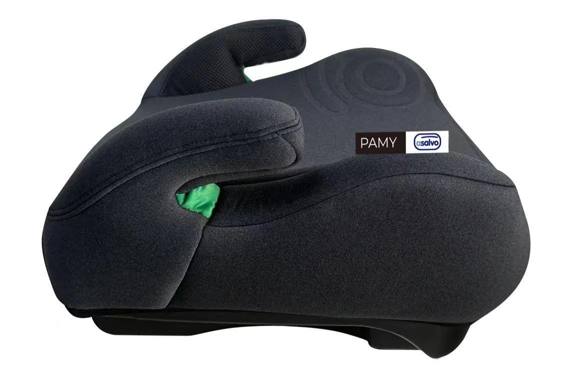 Asalvo Selepude I-size 125-150 cm, Pamy/Sort