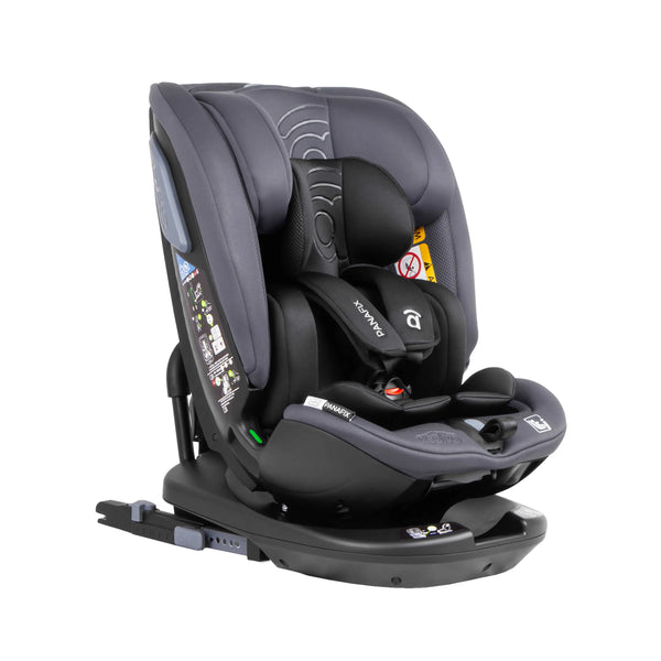 Asalvo Autostol 40-150 cm, Panafix/Grå