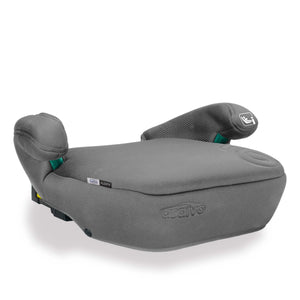 Selepude I-Size 125–150 cm, ISOFIX & selemontering, vaskbar tekstil — Asalvo