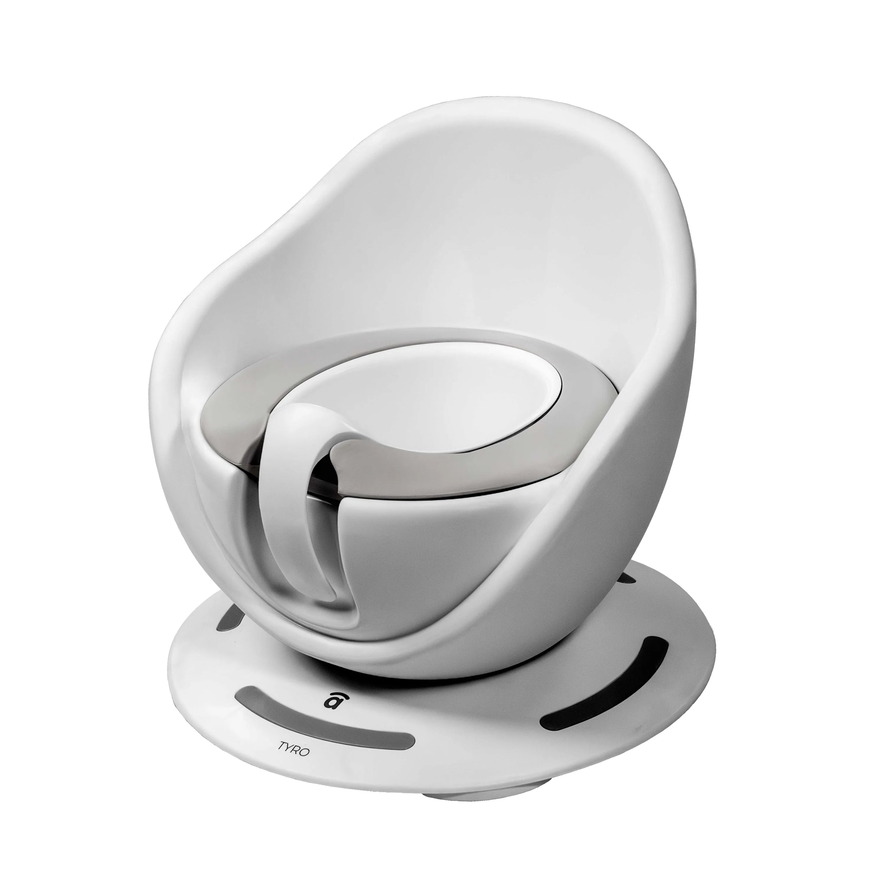 Potte med låg og skridsikker bund, høj ryglæn 18m-5år — Tyro, Asalvo