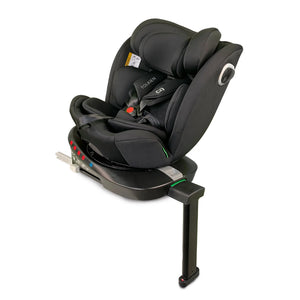 Autostol I-Size 0/1/2/3 med ISOFIX, 360° drej, justerbar nakkestøtte – Asalvo