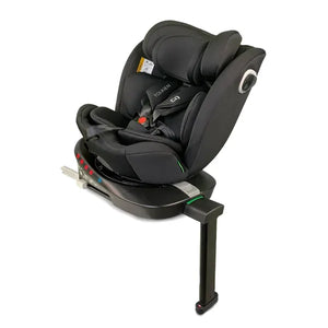 Autostol I-Size 0/1/2/3 med ISOFIX, 360° drej, justerbar nakkestøtte – Asalvo