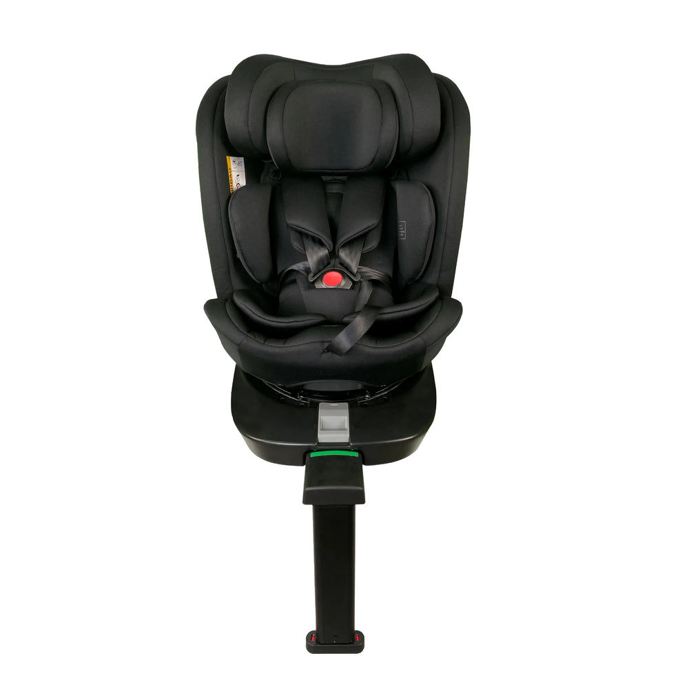 Autostol I-Size 0/1/2/3 med ISOFIX, 360° drej, justerbar nakkestøtte – Asalvo