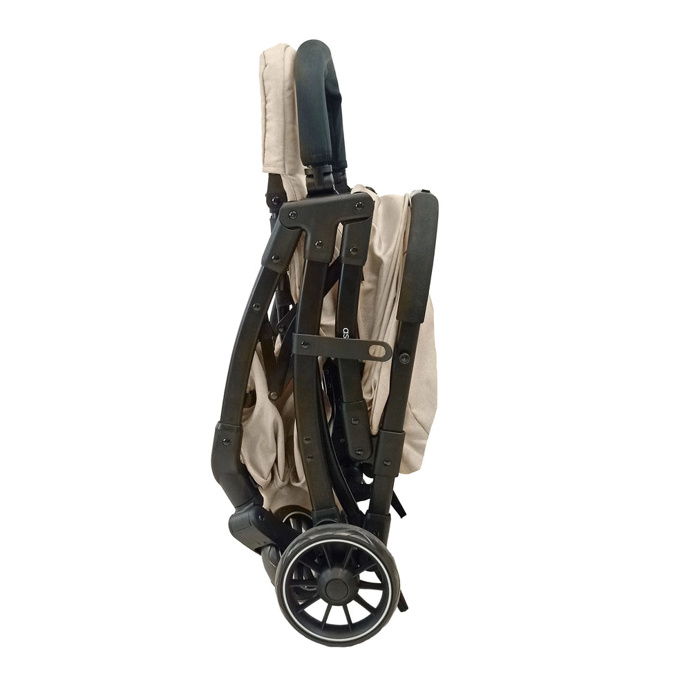 Klapvogn Hito Foldbar – Beige – Asalvo