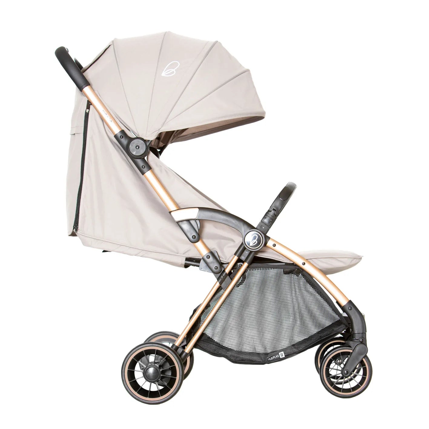 Asalvo Klapvogn Plis Plas, Beige