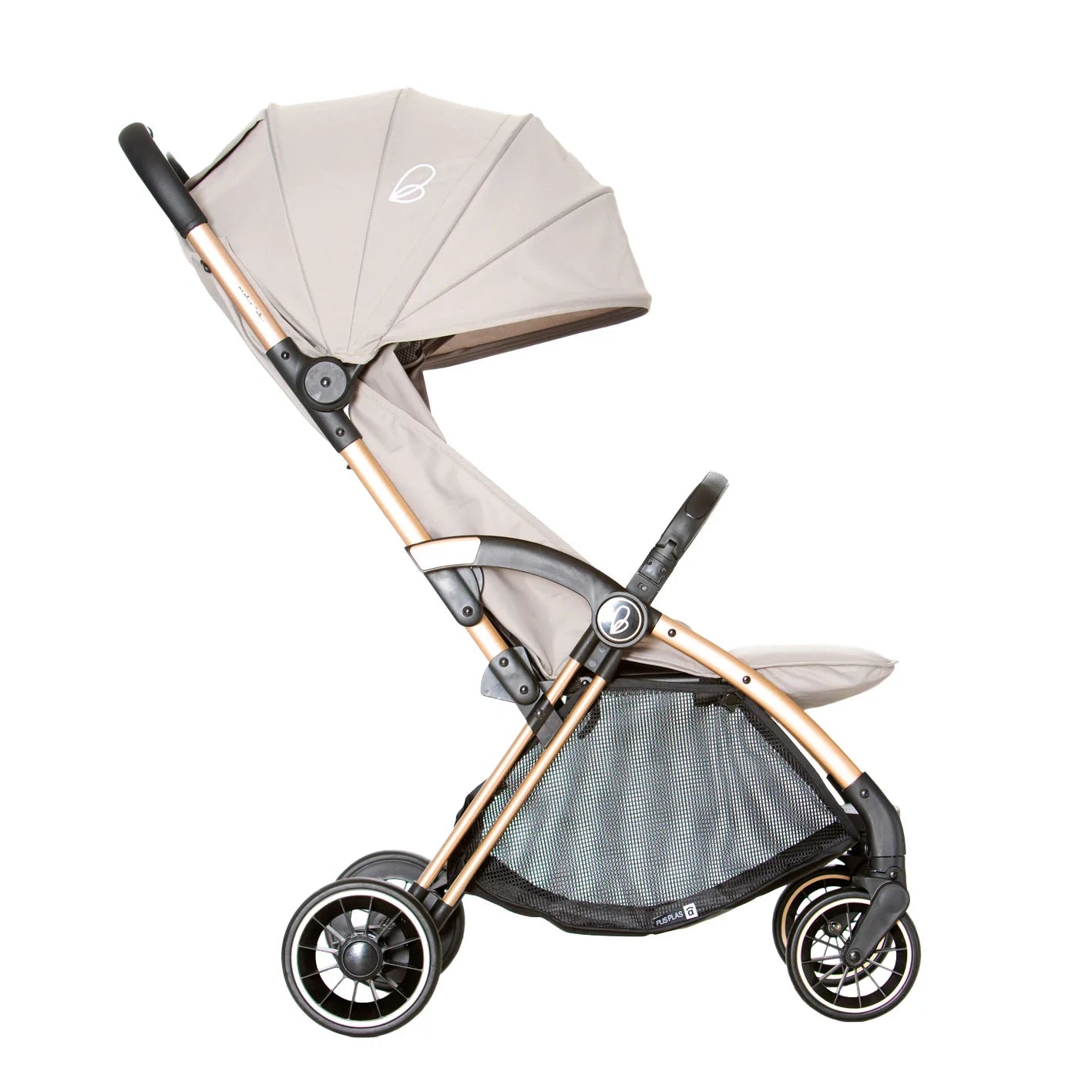 Asalvo Klapvogn Plis Plas, Beige