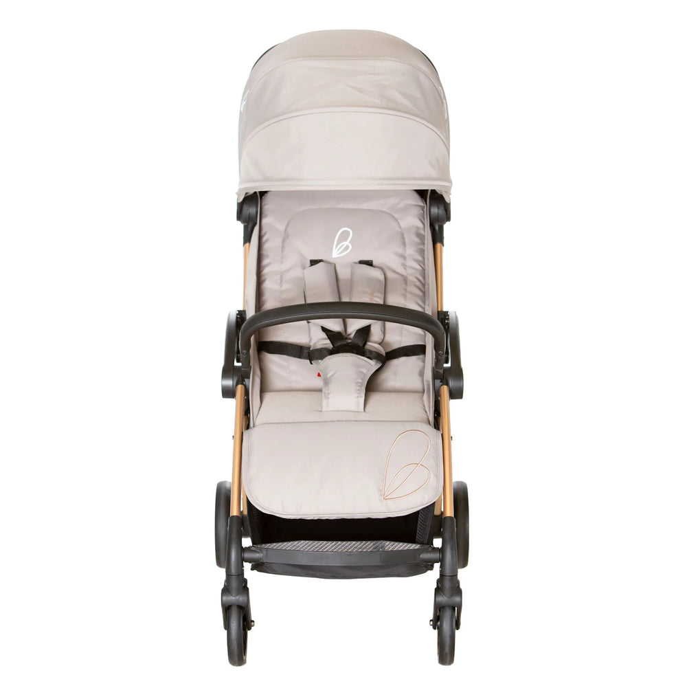 Klapvogn Plis Plas Foldbar – Beige – Asalvo