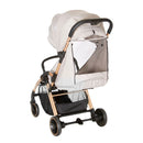 Klapvogn Plis Plas Foldbar – Beige – Asalvo