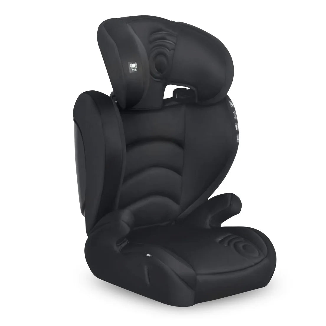 Asalvo Autostol I-size 100 - 150 cm, Xtreme, Sort