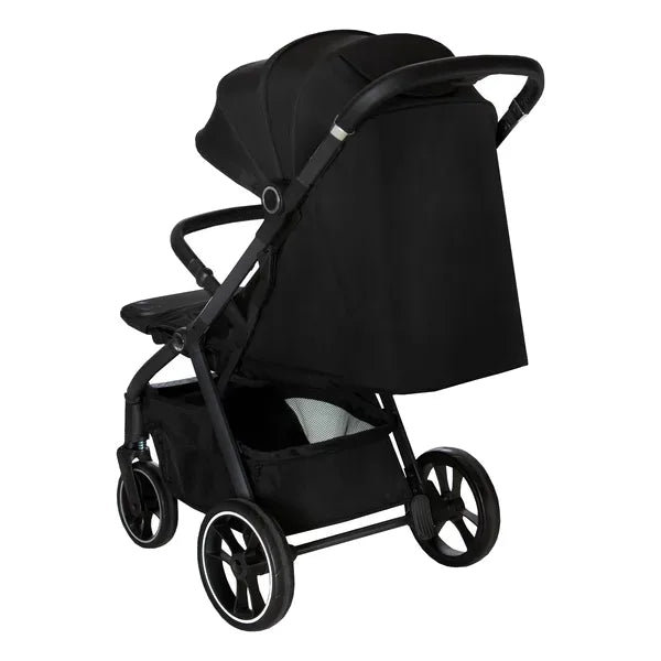 Klapvogn Kibu Justerbar – Sort – Asalvo