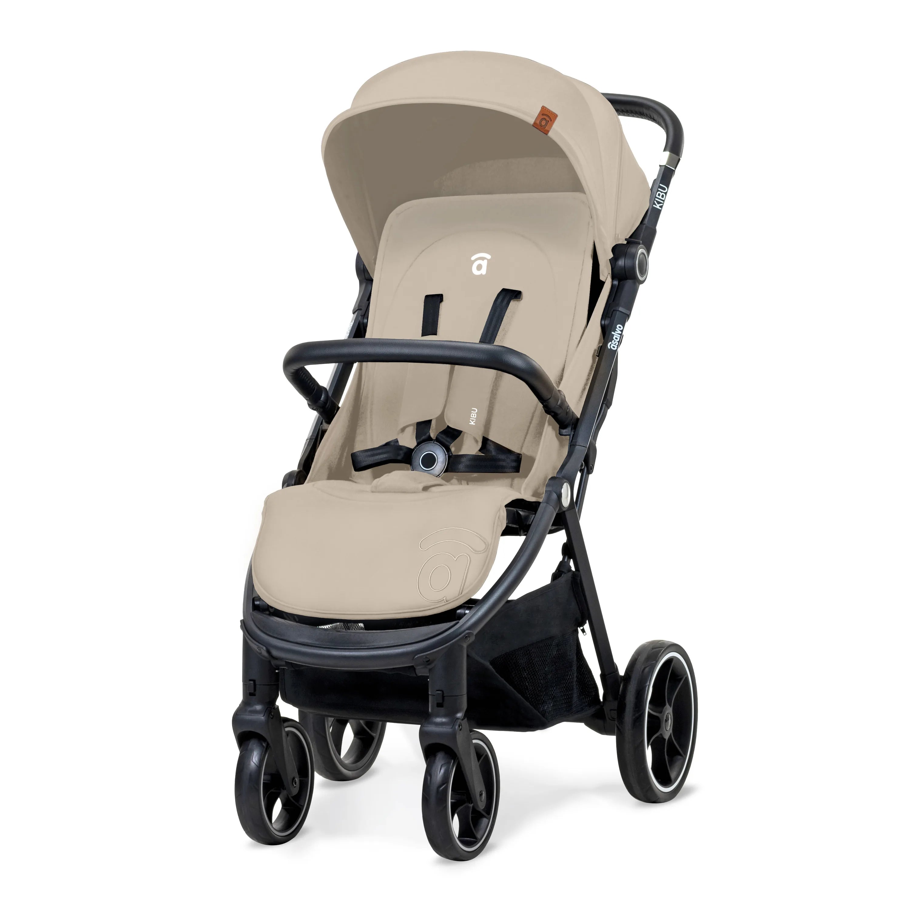 Asalvo Klapvogn Kibu, Beige