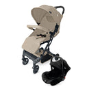 Klapvogn Tumbucto Travel System Justerbar – Beige – Asalvo