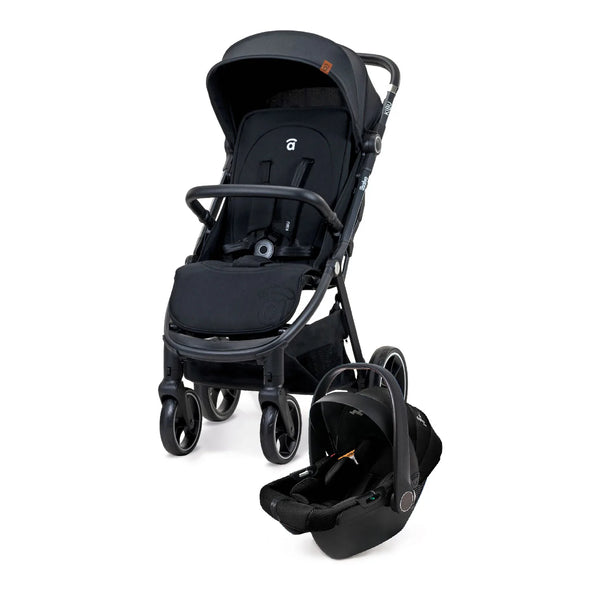 Asalvo Klapvogn Kibu Travel System, Sort