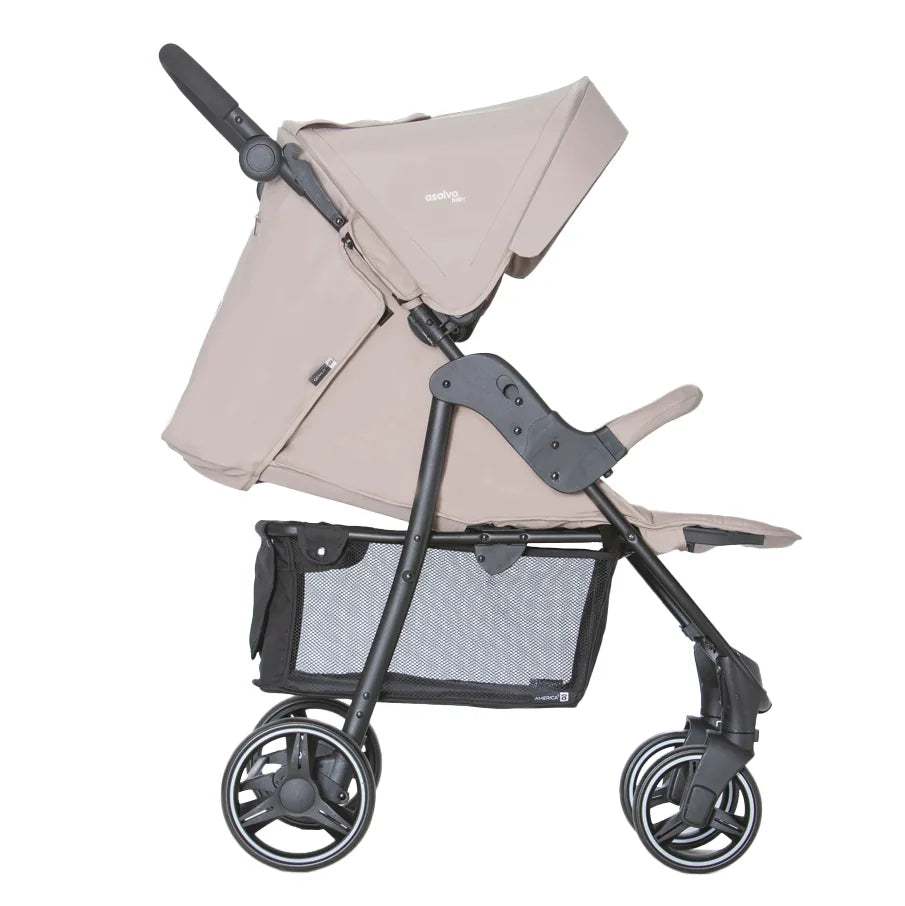 Asalvo Klapvogn America 3, Beige
