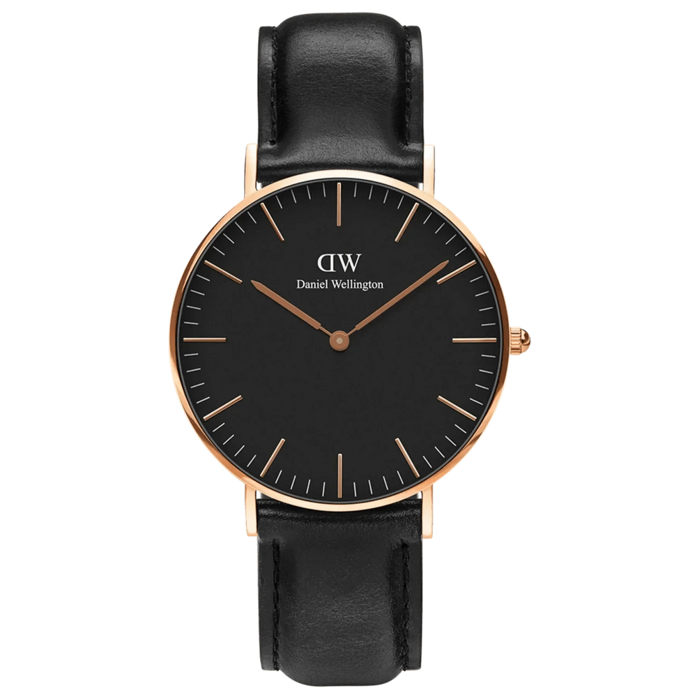 Daniel Wellington herreur sort Classic Sheffield Dw00100127