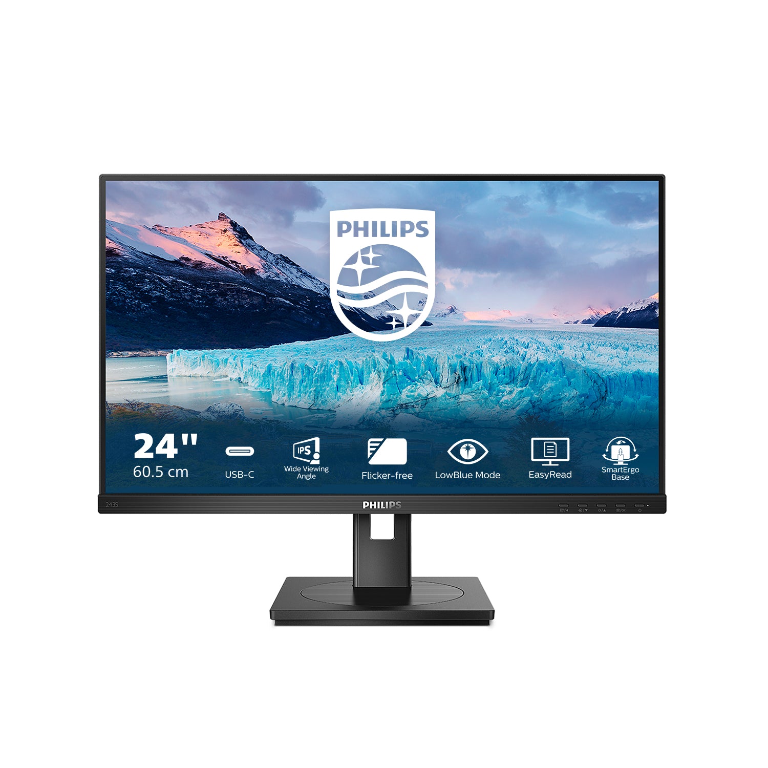 Philips S-line 243S1 24 IPS 1920 x 1080 (Full HD) HDMI DisplayPort USB-C 75Hz