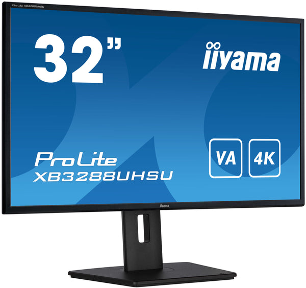 iiyama ProLite XB3288UHSU-B5 32 VA 3840 x 2160 (4K) HDMI DisplayPort 60Hz