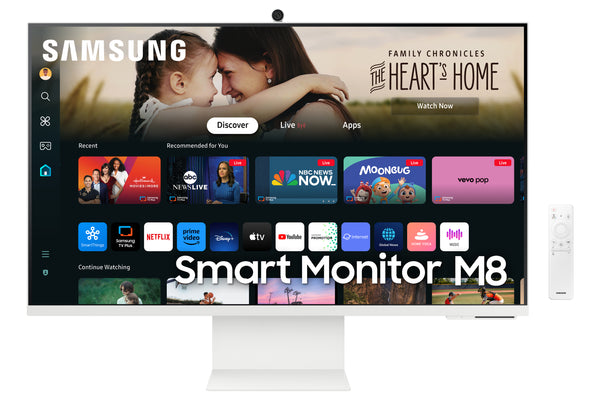 Samsung S32DM801UU 32 3840 x 2160 (4K) HDMI USB-C 60Hz  Dockingskærm