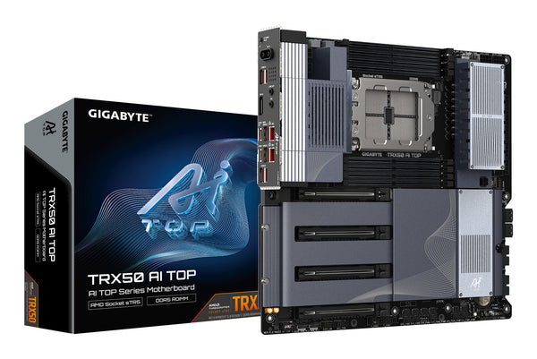 GIGABYTE TRX50 AI TOP-2B bundkort AMD TRX50 Socket sTR5 Udvidet ATX