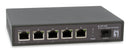 LevelOne Switch  6x GE GEP-0625 2.5GbE       57W   8xPoE+ sw