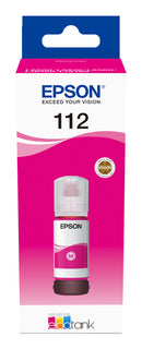 Epson EcoTank 112 Magenta 6000 sider Blækrefill C13T06C34A