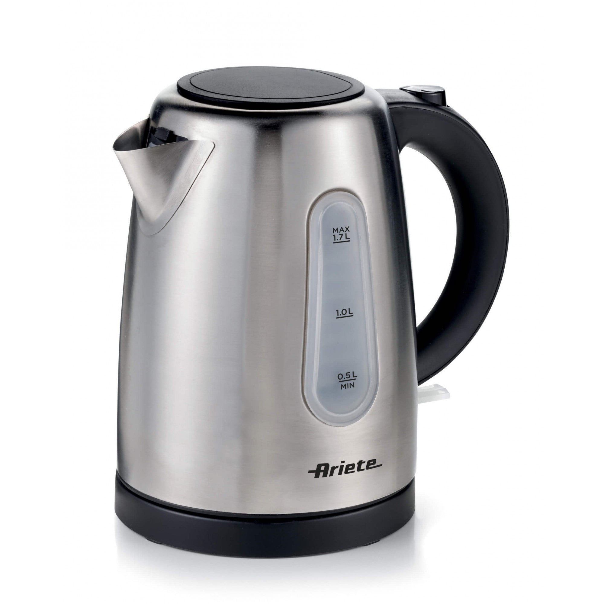 Ariete 2847/00 elkedel 1,7 L 2000 W Sort, Rustfrit stål