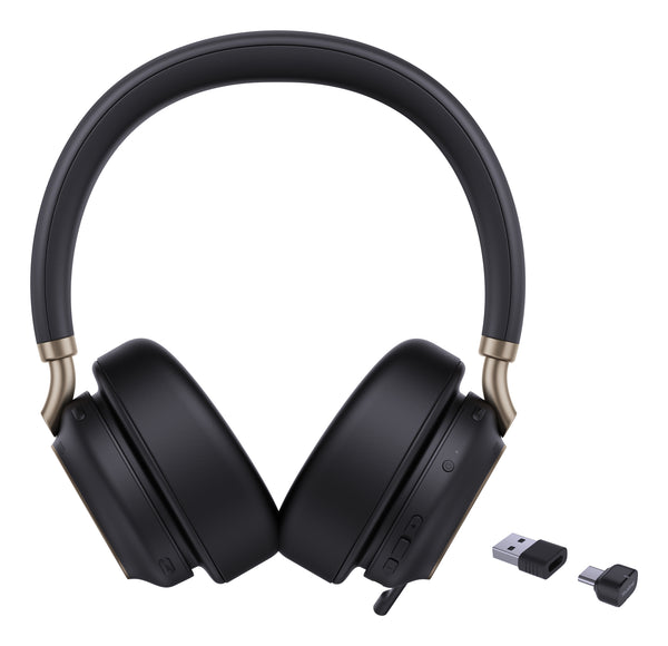 Yealink BH76 Plus Trådløs Headset Sort