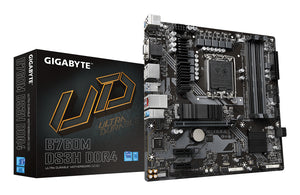 Gigabyte B760M DS3H DDR4 Micro-ATX LGA1700  Intel B760