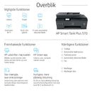 HP Smart Tank  570 Wireless All-in-One Blækprinter