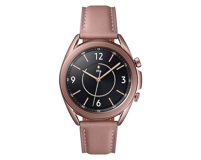Samsung Galaxy Watch3 SM-R855F 3,05 cm (1.2) OLED 41 mm Digital 360 x 360 pixel Berøringsskærm Bronze Wi-Fi GPS (satellit)