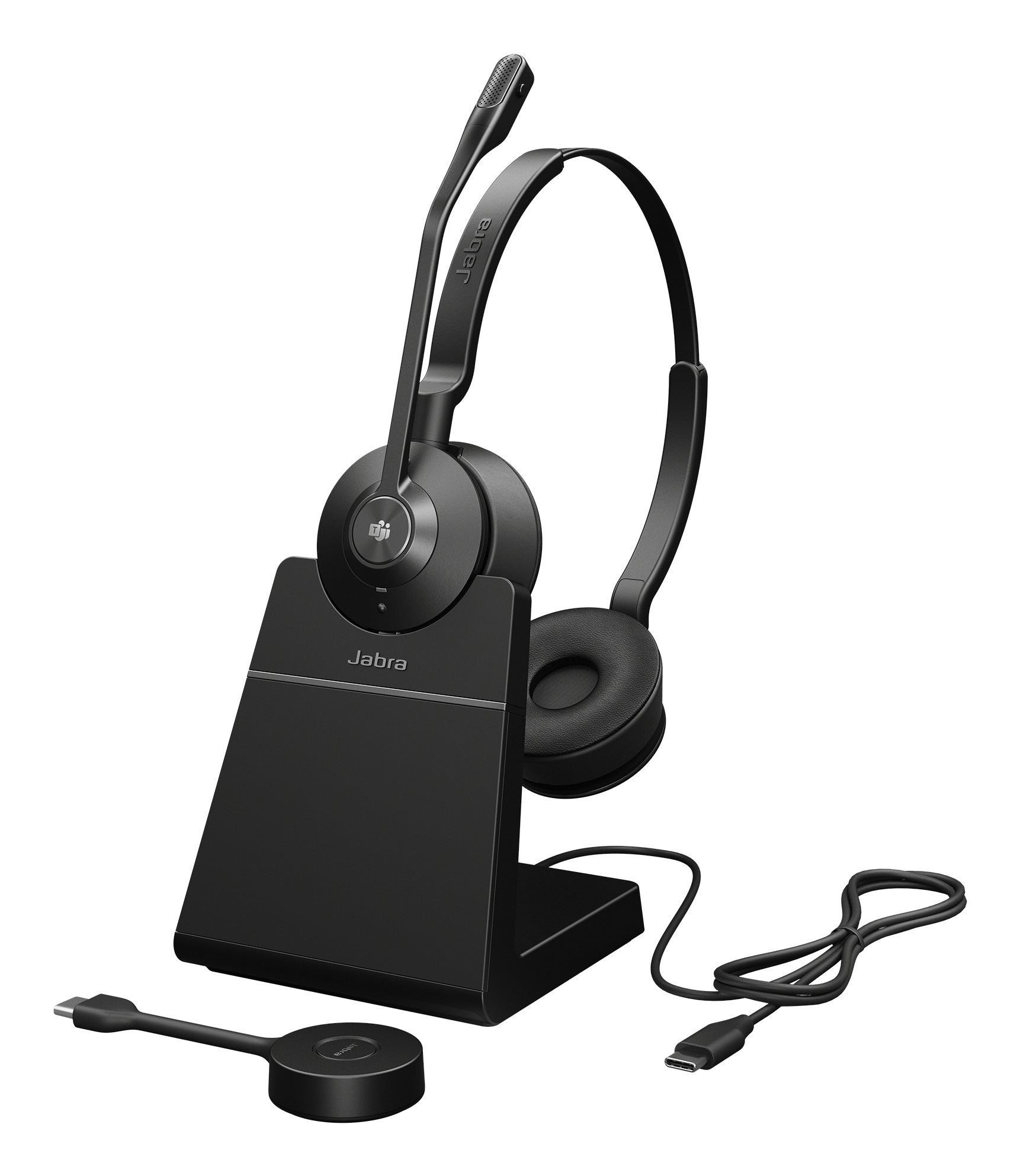 Jabra Engage 55 SE Stereo Trådløs Headset Sort