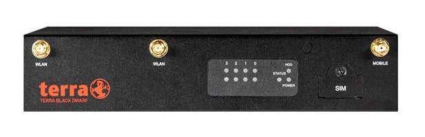TERRA FIREWALL BLACK DWARF PRO G5 inkl. Securepoint Infinity-Lizenz UTM (12 Monate MVL)