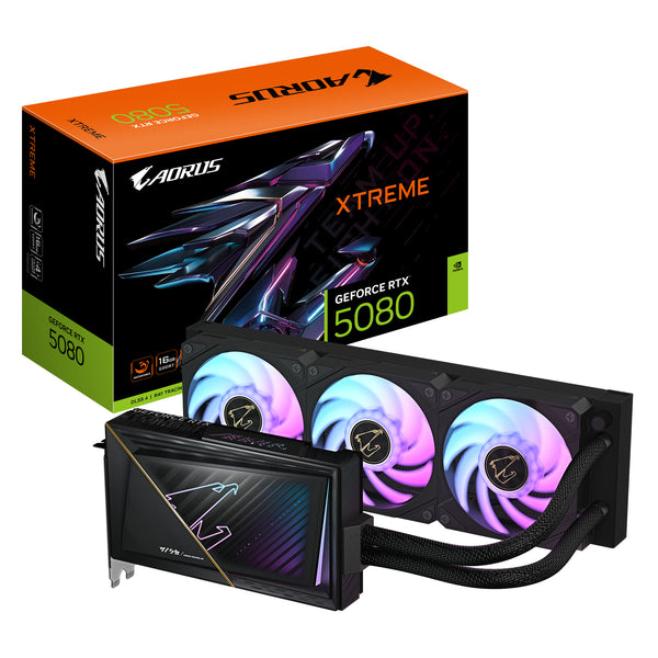 AORUS GeForce RTX 5080 XTREME WATERFORCE 16G 16GB OC Edition