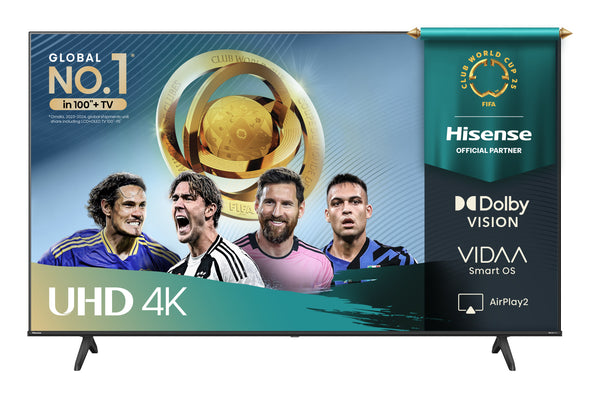 Hisense 55A6Q TV 139,7 cm (55) 4K Ultra HD Smart TV Wi-Fi Sort 300 cd/m²