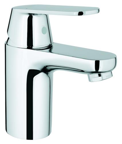 Håndvaskarmatur etgrebs lav 90 mm krom med keramisk patron SilkMove GROHE