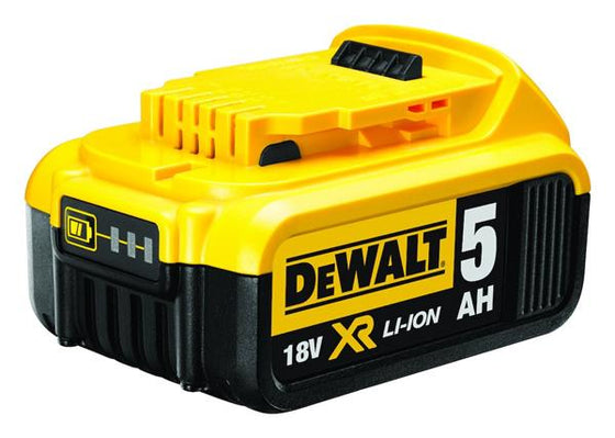 18V 5,0Ah XR Li-Ion batteri til 18V værktøj, LED-indikator, beskyttelse mod overbelastning - DeWalt