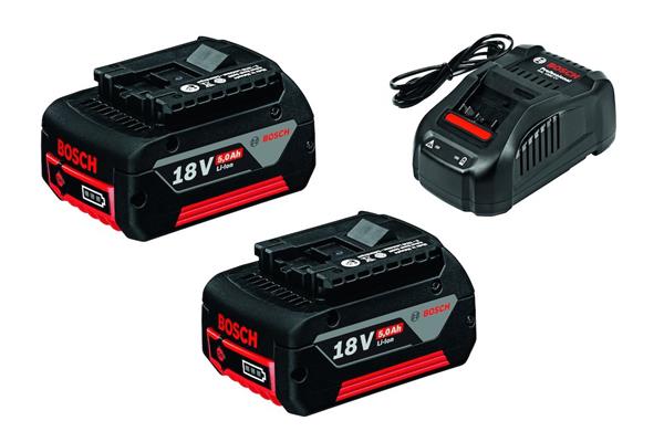 Bosch batterisæt med lader