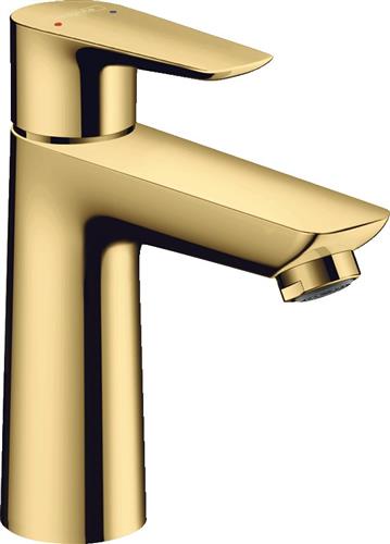 Vaskarmatur 1-grebs ComfortZone 110, fremspring 112 mm, guldfinish - hansgrohe