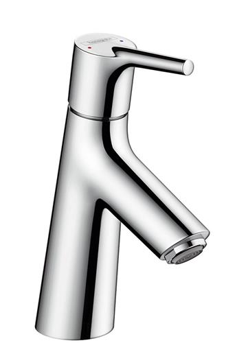 Håndvaskarmatur Talis S 1-grebs ComfortZone 80 fremspring 97 mm vandbesparende Push-Open bundventil hansgrohe