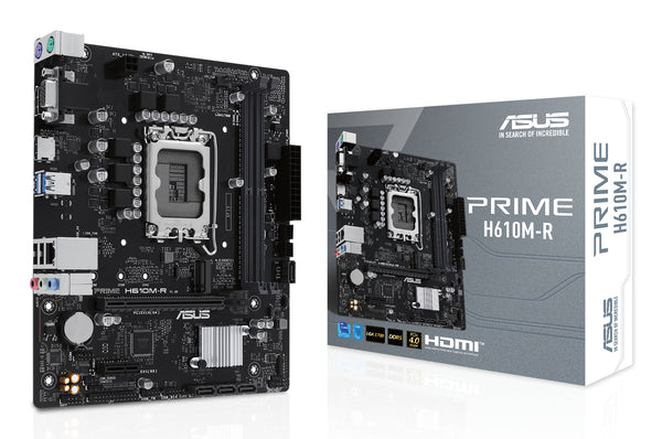 ASUS PRIME H610M-R-SI Micro ATX LGA1700 sokkel Intel H610