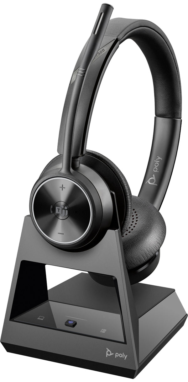 Poly Savi 7320 Office Trådløs Headset Sort