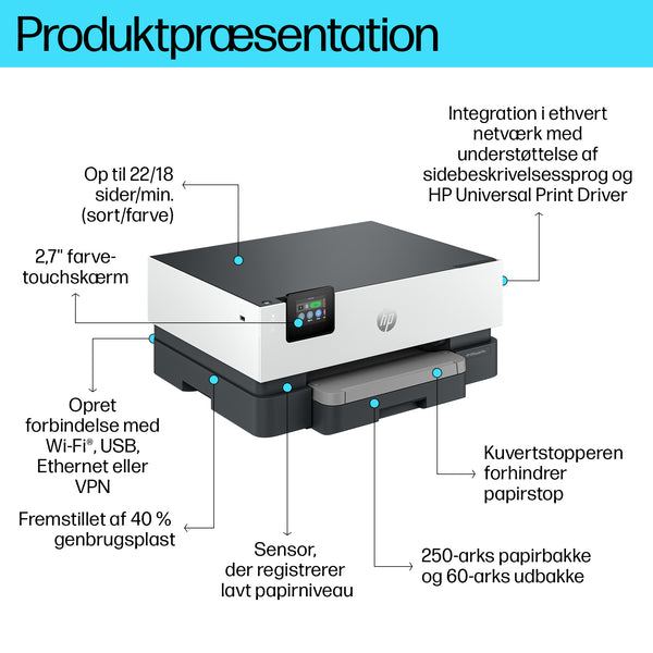 HP OfficeJet Pro 9110b blækprinter