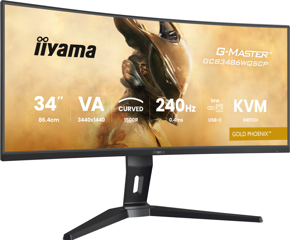 IIYAMA 86.4cm (34)   GCB3486WQSCP-B1 21 9 2xHDMi+2xDP+USB-C