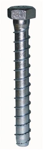 Betonbolt 16x80 mm ekspansionsfri gennemstik - Multi-Monti, Expandet