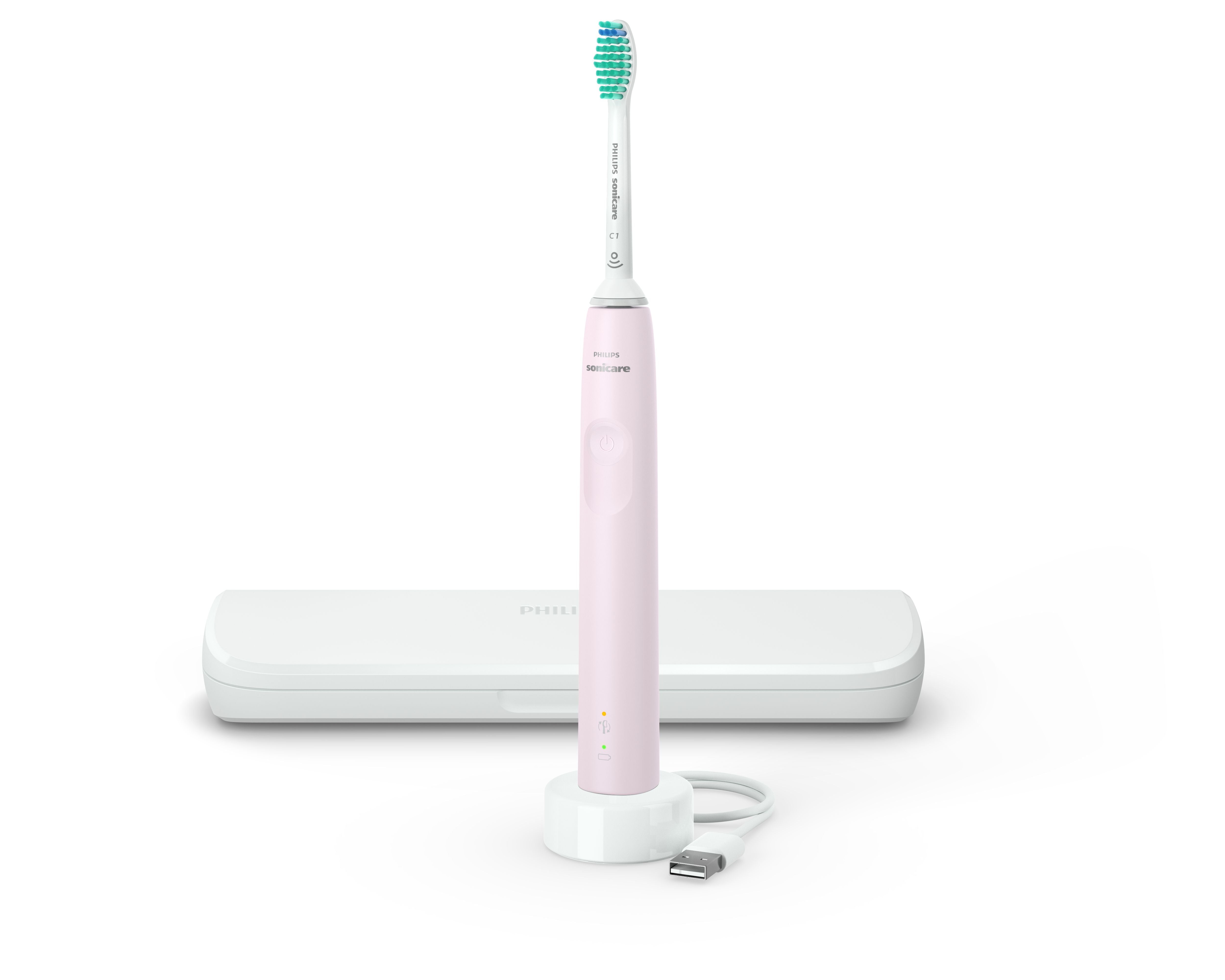 Philips Sukkerpink Tandbørste HX3673