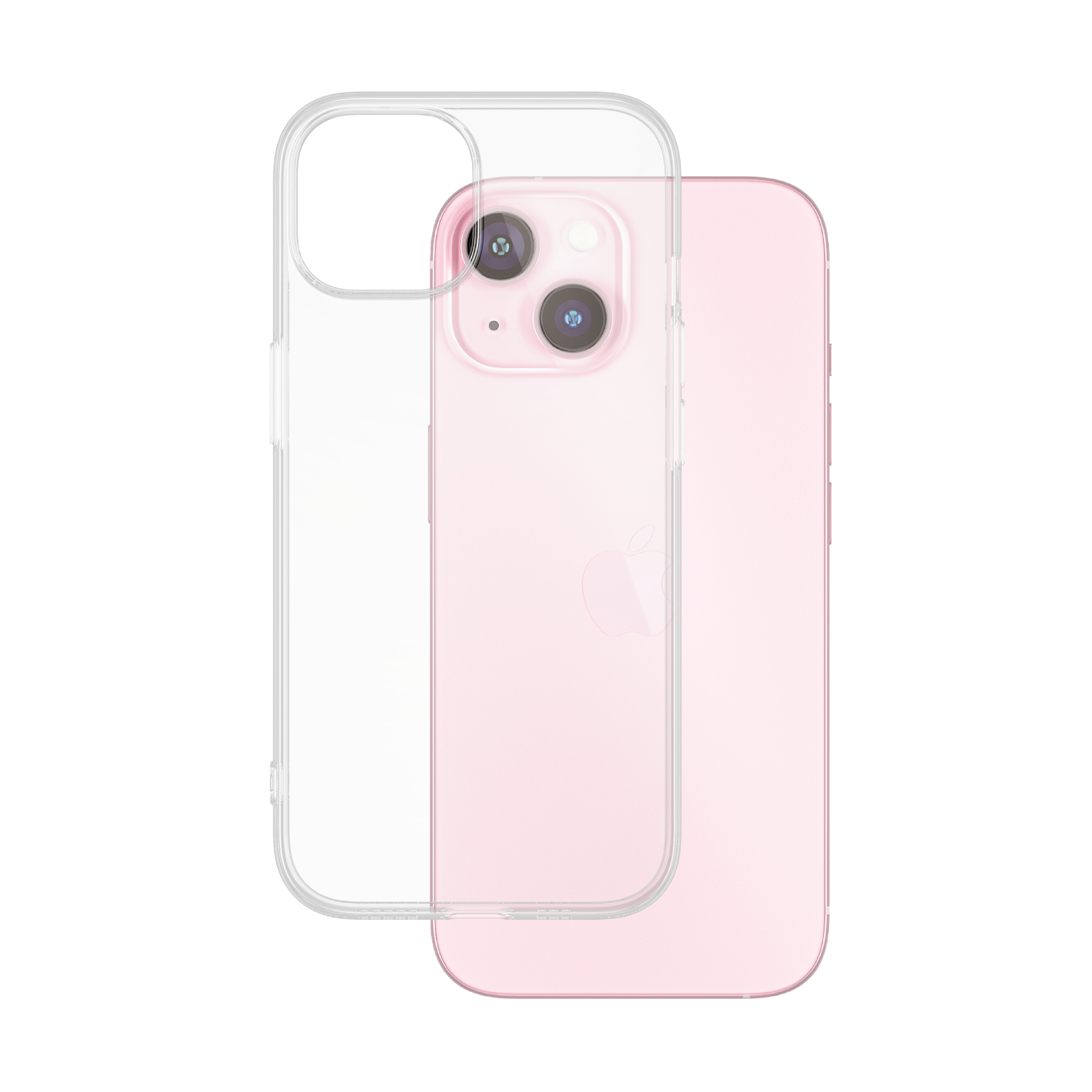 PanzerGlass SAFE. by TPU Case Transparent iPhone 15 Beskyttelsescover Transparent Apple iPhone 15