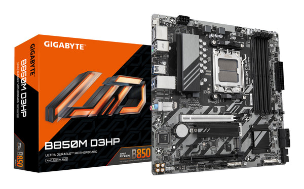 Gigabyte B850M D3HP Micro ATX AM5 sokkel AMD B850