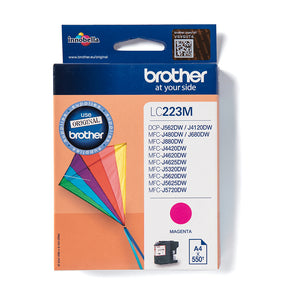 Brother LC 223M Magenta 550 sider Blæk