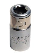 Ironside bitsadapter indv. 1/4" 4kt. til indv. 1/4" 6kt.
